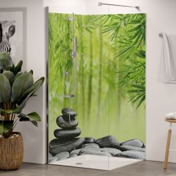 Panneau mural de douche Winwall en composite aluminium Wellness à l'unité ou en lot, différentes tailles au choix