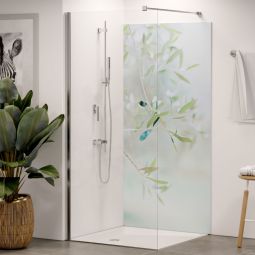 Panneau mural de douche Winwall en composite aluminium Olive à l'unité ou en lot, différentes tailles au choix