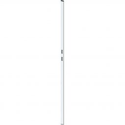 Profil de butée portail Clôture pare-vue TraumGarten  Butée universelle pour le montage sur le mur de la maison, acier inoxydable, 35 ou 180 cm