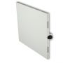 Radiateur infrarouge Jollytherm avec façade métallique thermolaquée blanche 440 W / 1200 W