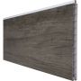 Clôture occultante Grola BasicLine Premium lame simple Monument Oak panneau à lamelles