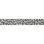 Panneau occultation, insert design GroJa Triangle aluminium anthracite DB 703