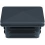 Capuchon de remplacement GroJa pour poteau alu brise-vue anthracite RAL 7016