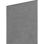 Panneau clôture à lames GroJa Premo HPL gris béton lame individuelle