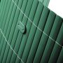 Kit de fixation pour canisse brise-vue vert PVC