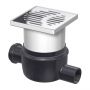  Siphon de douche kit complet, ACO Easyflow sortie latéral