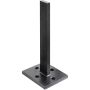Support de poteau pour poteaux d'occultation Wellker PAN, platine de vissage massive