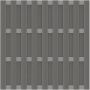 TraumGarten Panneau Brise-vue JUMBO PVC Clôture à lamelles design Alu-anthracite