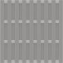 TraumGarten Panneau Brise-vue JUMBO PVC Clôture à lamelles design Gris