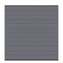 Panneau brise-vue bois composite, TraumGarten SYSTEM anthracite, profil anthracite