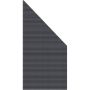 TraumGarten panneau Brise-vue WEAVE Anthracite pare-vue de raccordement