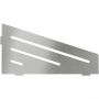 Tablette de douche Schlüter-SHELF-E-S3 EB WAVE acier inoxydable V2A brossé