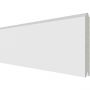 Clôture pare-vue TraumGarten SYSTEM ALU PLUS Profilé simple blanc clôture à lamelles