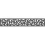 Kit lame décorative TraumGarten SYSTEM Trigon Anthracite