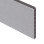 Panneau brise-vue composite, lame simple, TraumGarten SYSTEM WPC XL gris