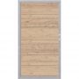 Portail panneau brise-vue bois composite, TraumGaten DESIGN sable