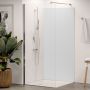 Panneau mural douche aluminium composite Winwall Basics blanc pur