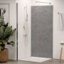 Panneau mural douche aluminium composite Winwall Struktur gris foncé