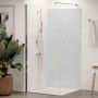 Panneau mural douche aluminium composite Winwall Struktur gris clair