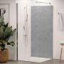 Panneau mural douche aluminium composite Winwall Struktur gris pierre