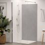 Panneau mural douche aluminium composite Winwall Beton foncé