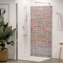 Panneau mural douche aluminium composite Winwall Brique