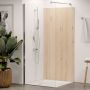 Panneau mural douche aluminium composite Winwall Chêne clair