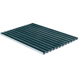 Tapis en caoutchouc pour paillasson MEA MEAGARD noir taille différente