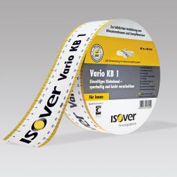 Adhésif Isover Vario KB1 40m adhésif avec film protecteur pour une pose confort - isolation par l'intérieur
