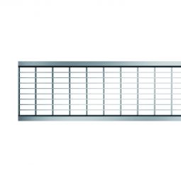 Grille caniveau 30/10 ACO Self acier galvanisé pour caniveau Euroline et Hexaline 2.0, longueur différentes