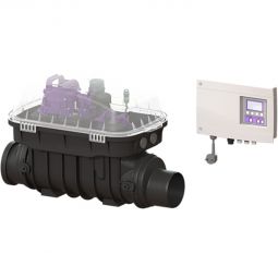Clapet anti-retour KESSEL Pumpfix-F-confort, hors sol kit complèt pour une installation hors sol