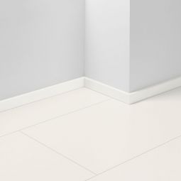 Parador plinthe sol stratifié blanc avec couche de fond D004 2570mm, diverses formes