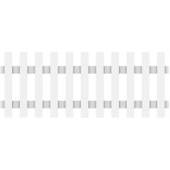 Clôture devant maison