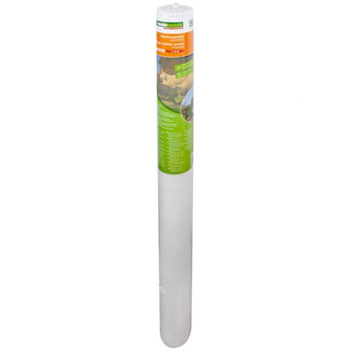 Tissu à mailles blanc plastique 2