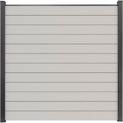 Clôture à emboîter étroite PVC 2