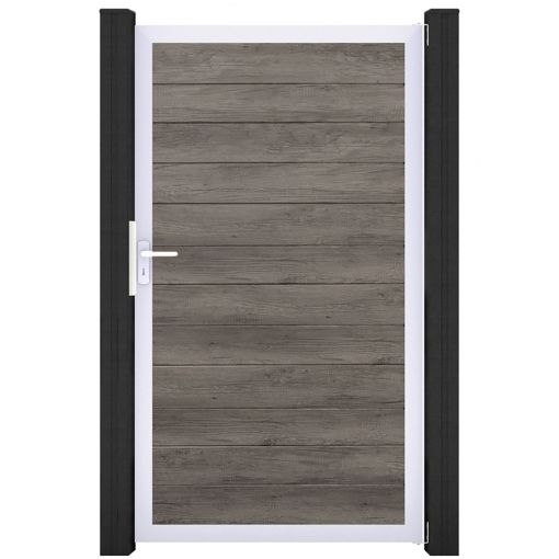 Portillon étroit GroJa BasicLine PVC 2