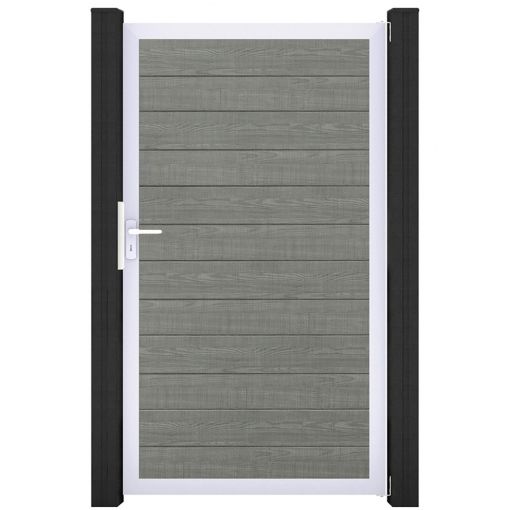 Portillon étroit GroJa BasicLine PVC 2
