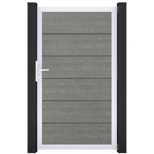 Porte clôture à lames GroJa 2