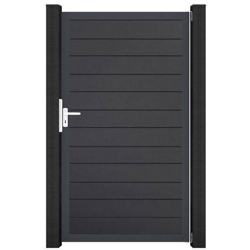 Portillon étroit GroJa BasicLine PVC 2