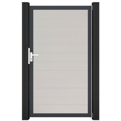 Portillon étroit GroJa BasicLine PVC 2