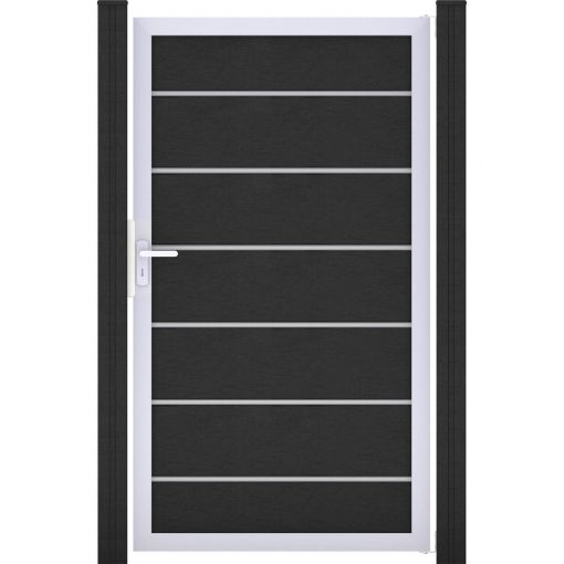 Portillon pour clôture emboîtable GroJa 2