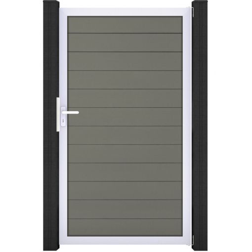 Portillon clôture emboîtable GroJa Solid 2