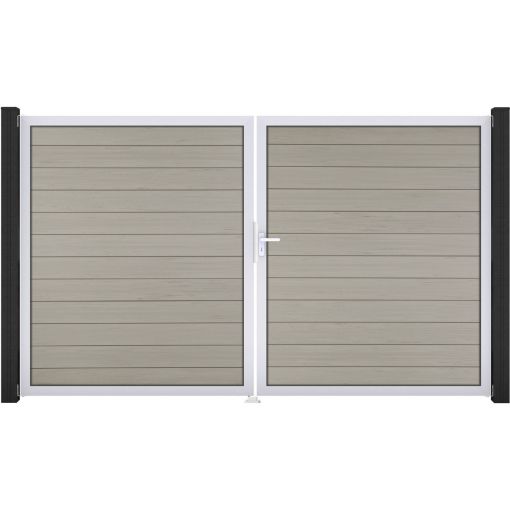 Portail double GroJa Solid pour 2