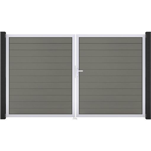 Portail double GroJa Solid pour 2