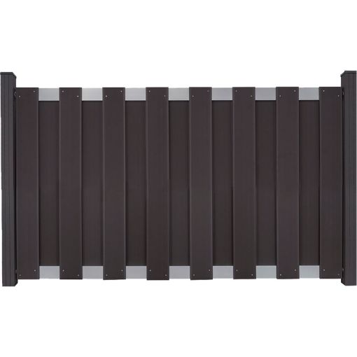Fertigzaun Clôture de jardin anthracite 2