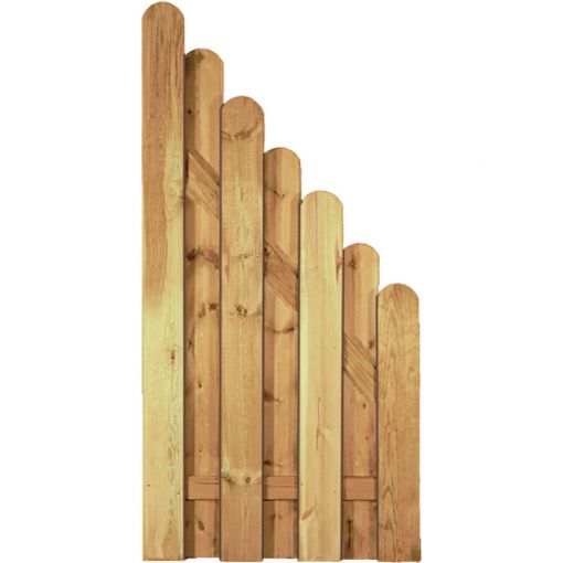 Clôture à lames bois T&J 2