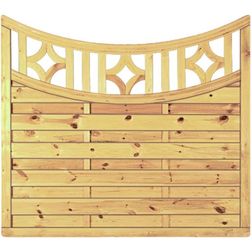 Clôture de jardin treillis T&J 2