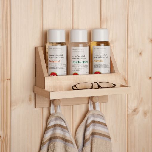 Étagère avec parfums pour sauna/hammam 2