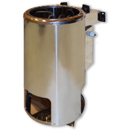 Poêle de sauna compact avec 2