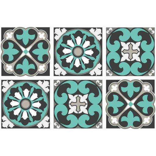 Autocollants pour carrelage mural Windhager 2